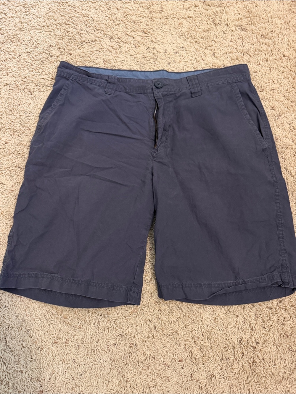 Columbia Men's Navy Casual Cotton Shorts